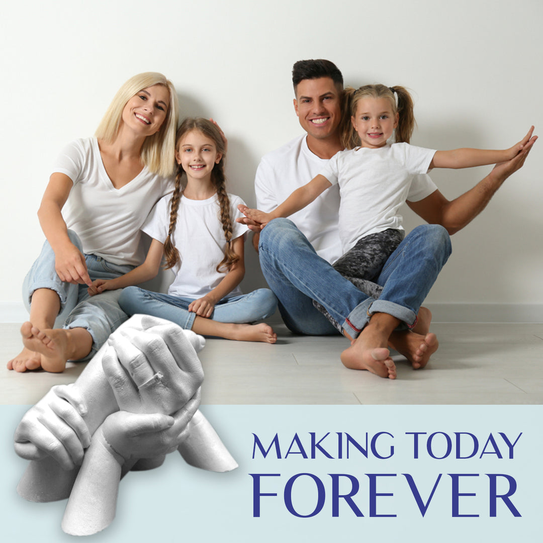 Family / XL Hand Casting Kit (3 to 6 hands)