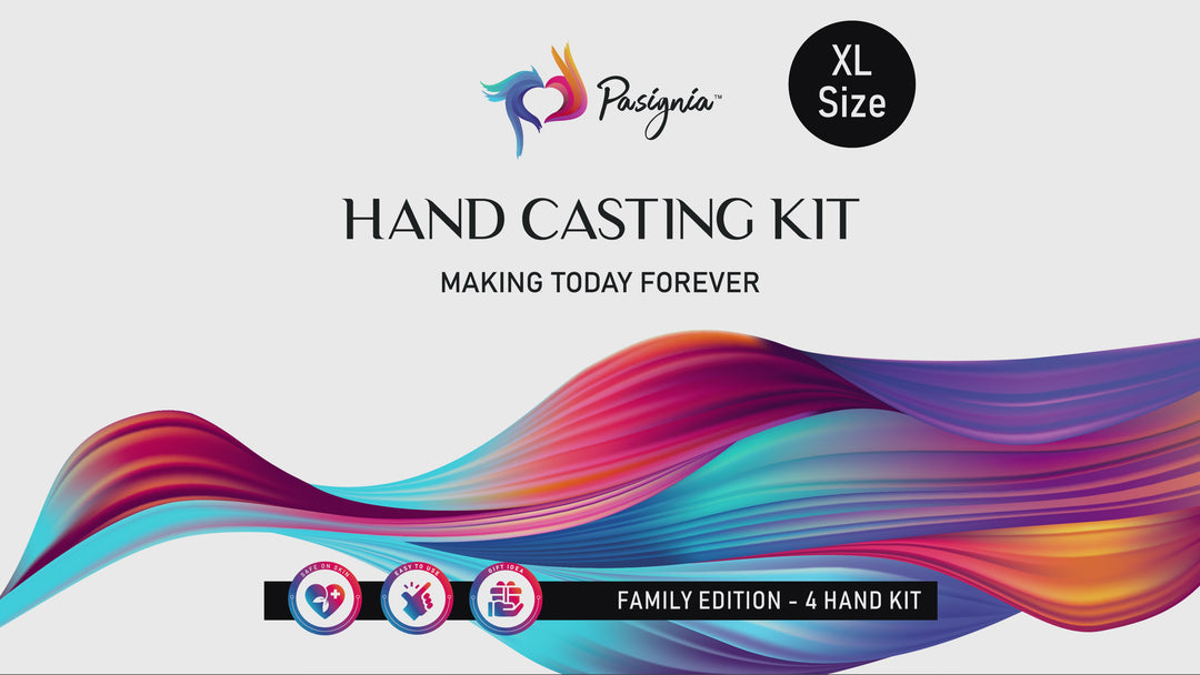 Family / XL Hand Casting Kit (3 to 6 hands)