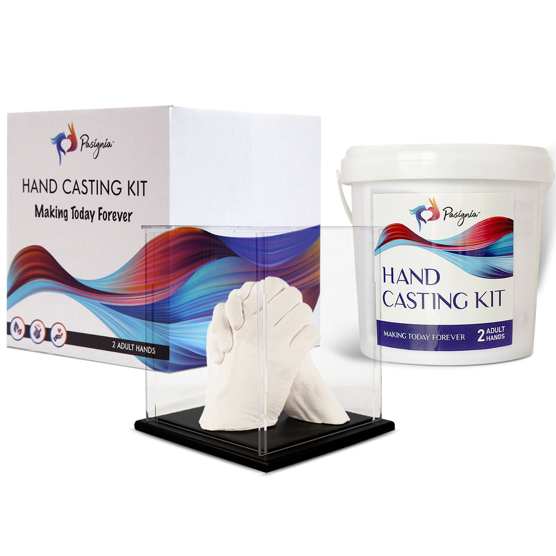Hand Casting Kit for 2 + Display Case