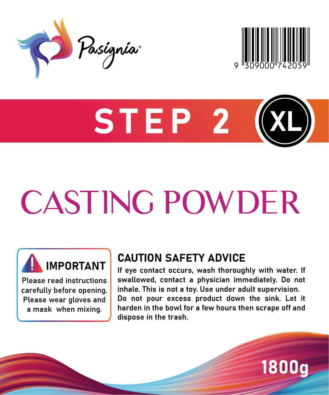Casting Powder (3 to 6 hands)