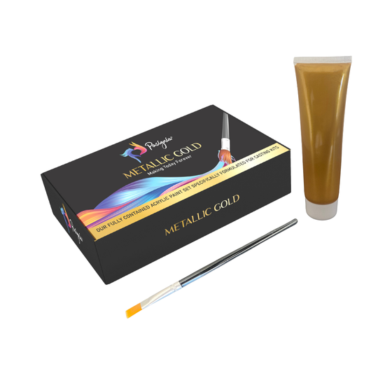 Metallic Gold Paint Set