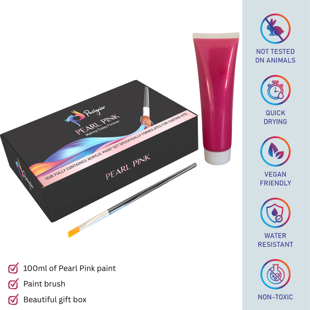 Pearl Pink Paint Set