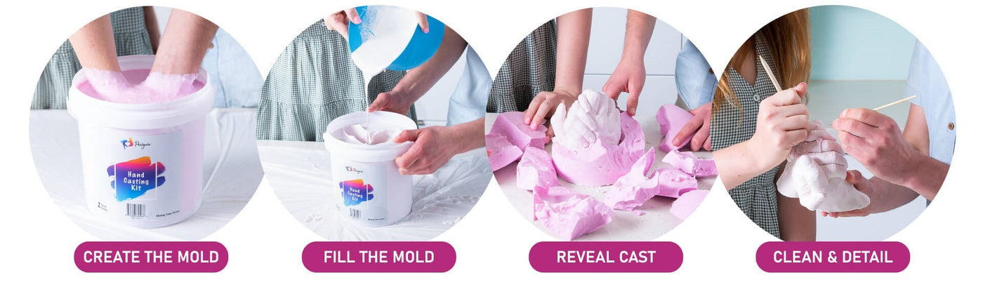 plaster hand casting kit