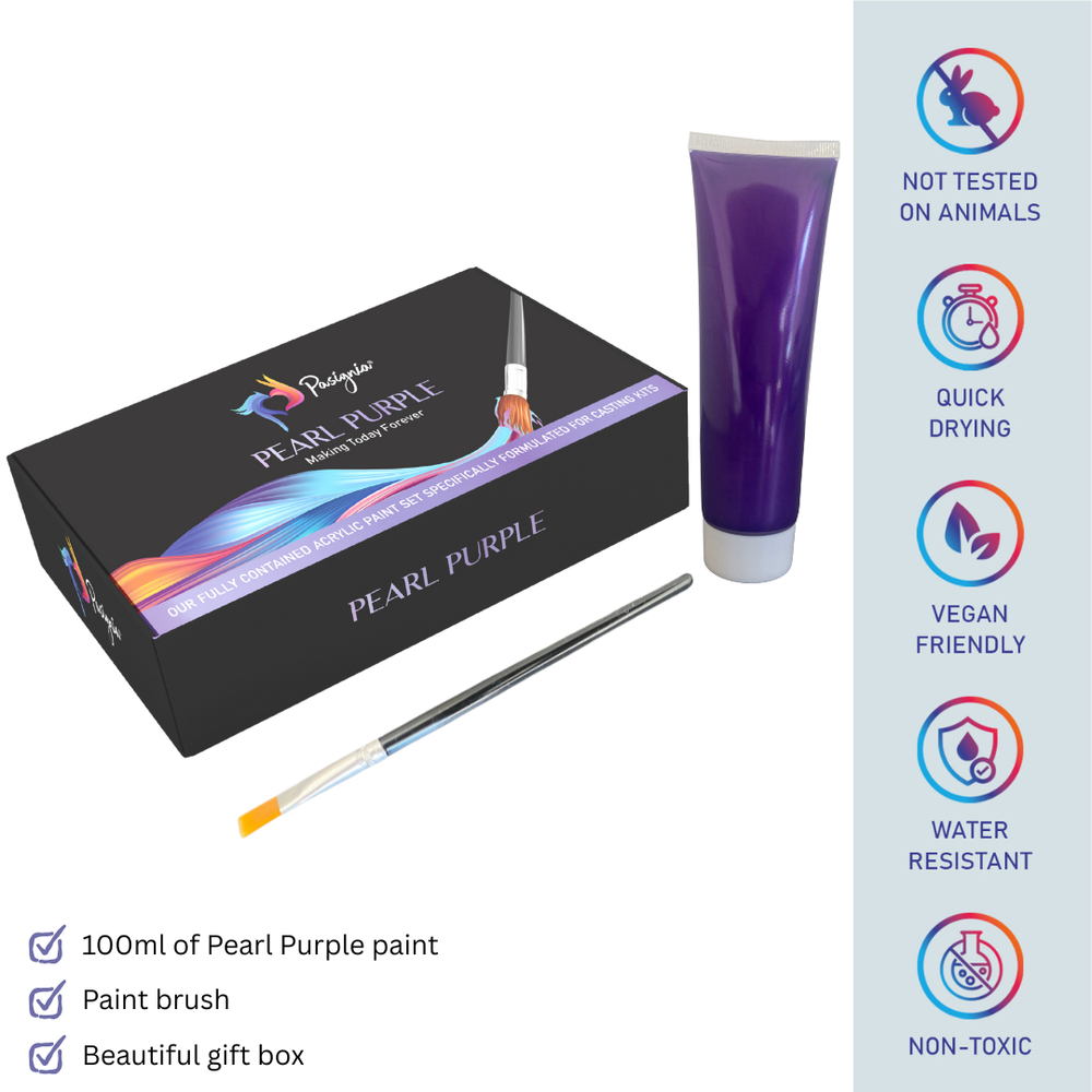 Pearl Purple Paint Set