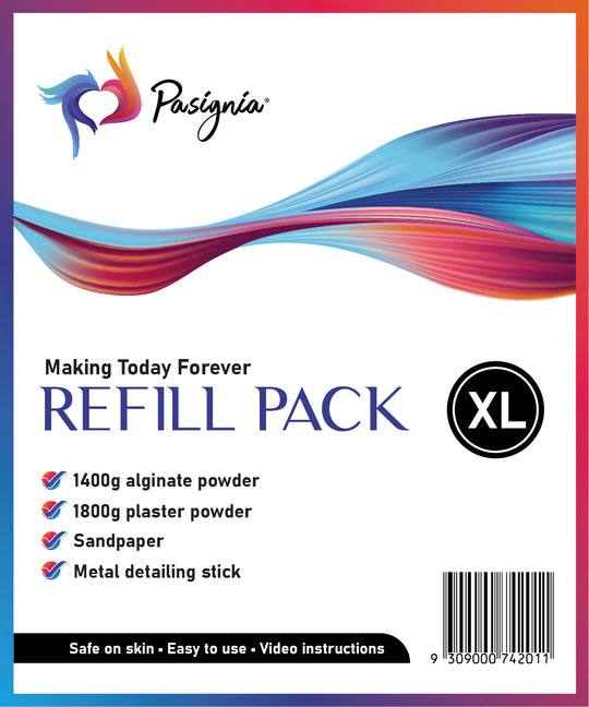 Refill Pack for Hand Casting Kit - XL/Family Kit (3 to 6 Hands)