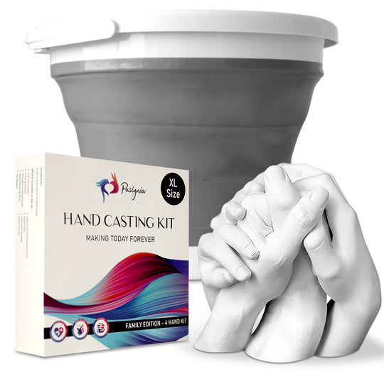 Family / XL Hand Casting Kit (3 to 6 hands)
